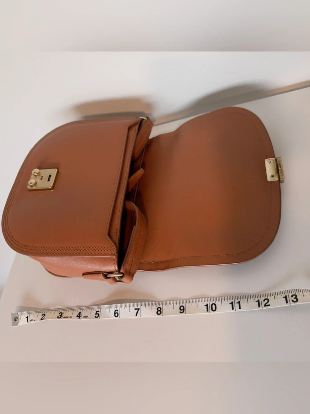 EUC 3.1 Phillip Lim Pashli Saddle Bag in tan leather